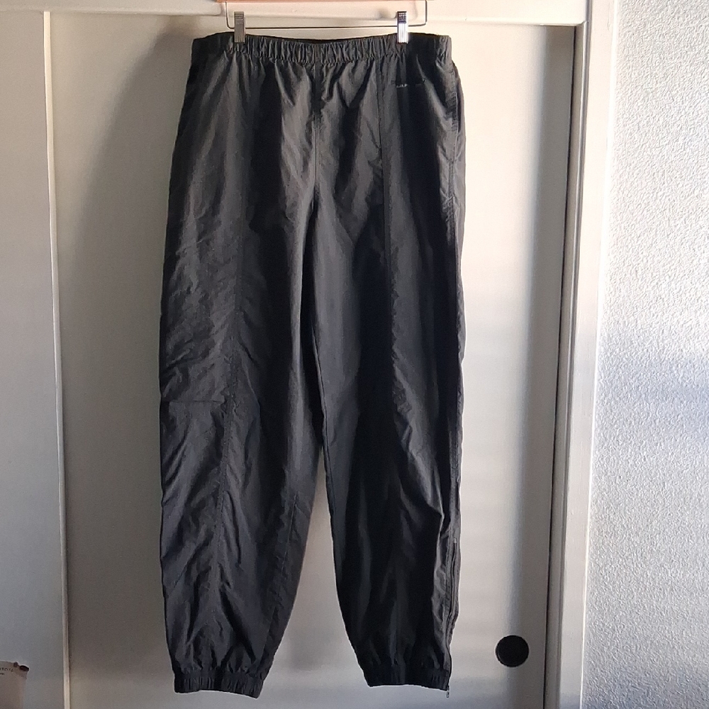 Vintage Ralph Lauren Polo Sport Nylon Windbreaker Pants Gray XL